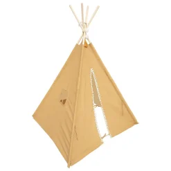 Atmosphera Créateur D'Intérieur Tipi enfant Wapi - coton et peuplier - jaune ocre - Atmosphera*Enfant Lit Enfant