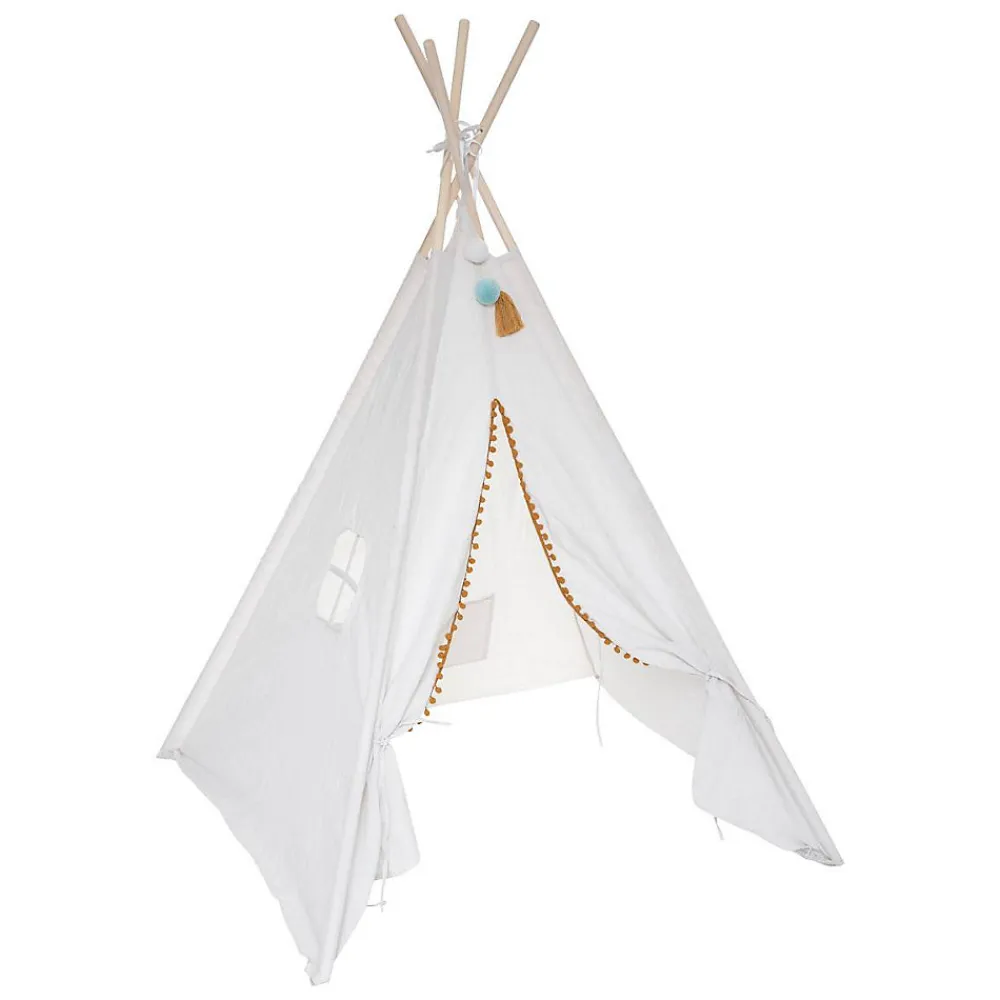 Tipi enfant Wapi - écru - peuplier H160 cm - Atmosphera>Atmosphera Créateur D'Intérieur Hot