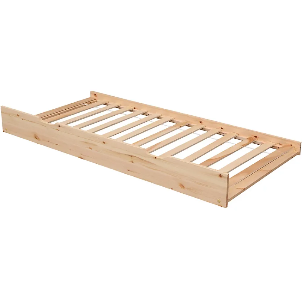 Happy Garden Tiroir-lit en bois -*Enfant Lit Enfant