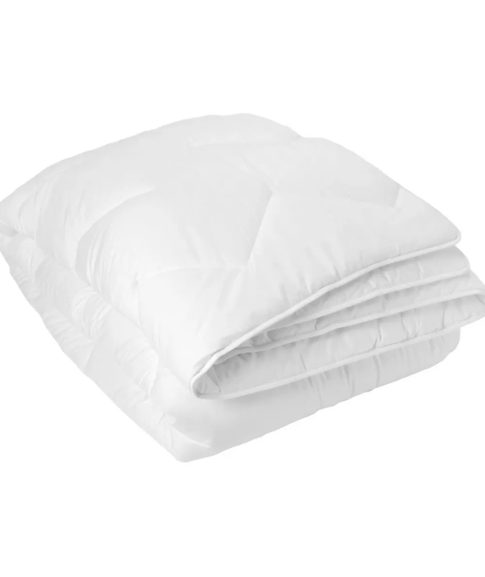- Couette Bamboo tempérée (300g/m²) - 220x240cm - Chaleur tempérée - Viscose de bambou - 2 personnes - Blanc>Toison d'Or Clearance