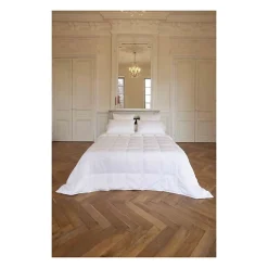 - Oreiller - Epure - Confort médium - 65x65 cm - Blanc><noscript><img width=