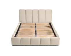Torreon - lit coffre - 180x200 - sommier inclus - en velours -><noscript><img width=