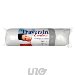 Douceur D'Intérieur Traversin Uni confort Polyester, Polochon de Haute Qualité 90 x 21 cm* Couette