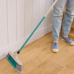 GoodHome Tête de balais à poils souples et rigides fibres mélangées L.33 x l.9 cm* Balai Et Tête De Balai