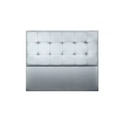 Eccox Tête de lit - Aster - Similicuir argenté - 160 cm - Design contemporain - Garantie 2 ans* Tête De Lit