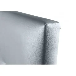 Eccox Tête de lit - Aster - Similicuir argenté - 160 cm - Design contemporain - Garantie 2 ans* Tête De Lit