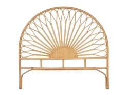Tête de lit 140 cm - Rotin - Naturel - SOLIA><noscript><img width=