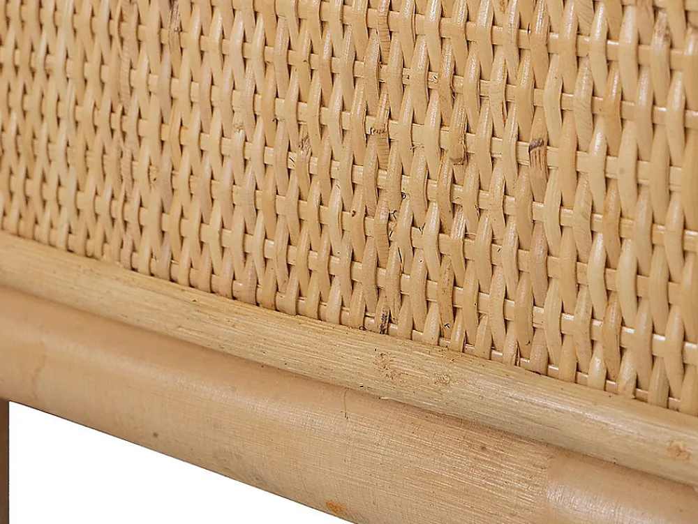 Tête de lit 140 cm - Rotin - Naturel - SOLIA>Vente-unique Best