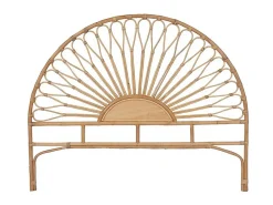 Vente-unique Tête de lit 160 cm - Rotin - Naturel - SOLIA* Tête De Lit