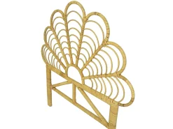 Vente-unique Tête de lit 110 cm - Rotin - Naturel - FLOSIA* Tête De Lit