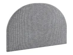 Tête de lit 160 cm - Tissu texturé - Gris - PANIOTI><noscript><img width=