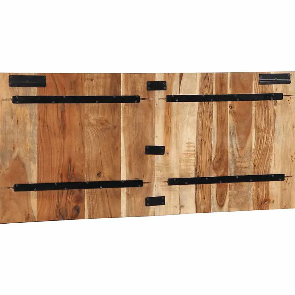 Vidaxl Tête de lit 120 cm bois d'acacia massif* Tête De Lit