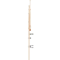 Vidaxl Tête de lit 135 cm bois massif de pin* Tête De Lit