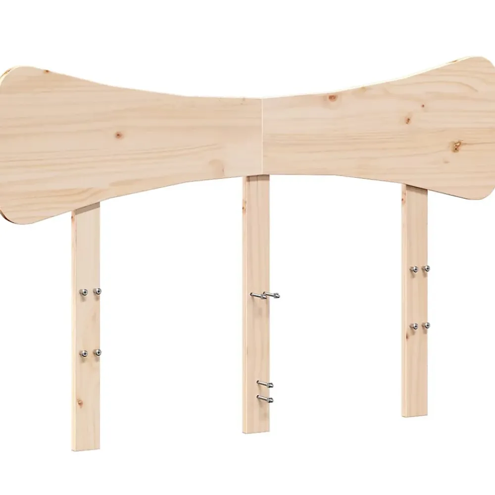 Vidaxl Tête de lit 135 cm bois massif de pin* Tête De Lit