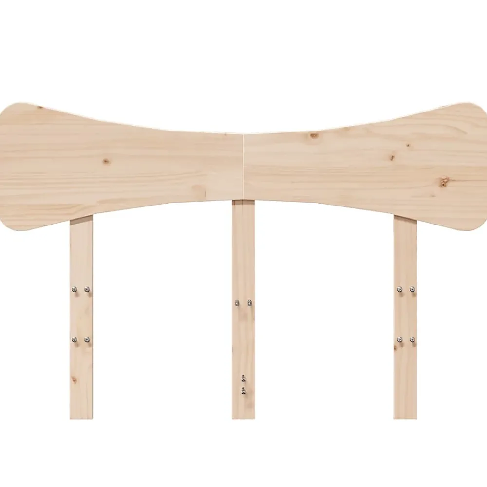 Vidaxl Tête de lit 135 cm bois massif de pin* Tête De Lit