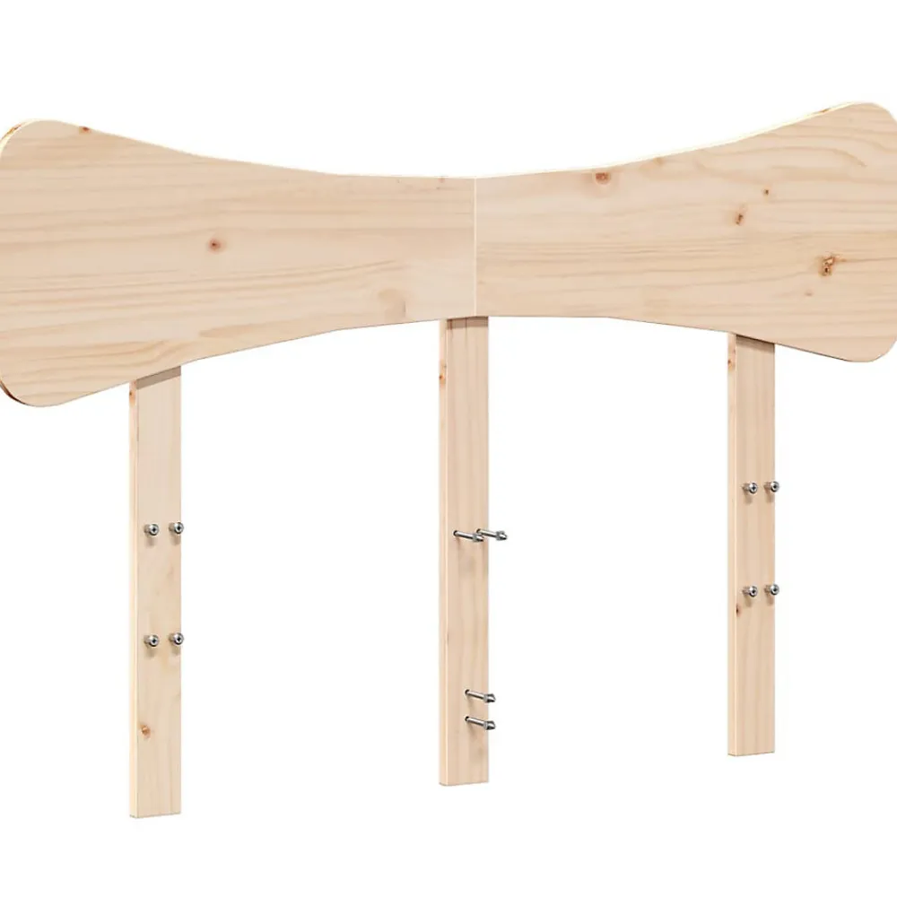 Tête de lit 120 cm bois massif de pin>Vidaxl Sale