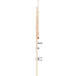 Tête de lit 120 cm bois massif de pin><noscript><img width=