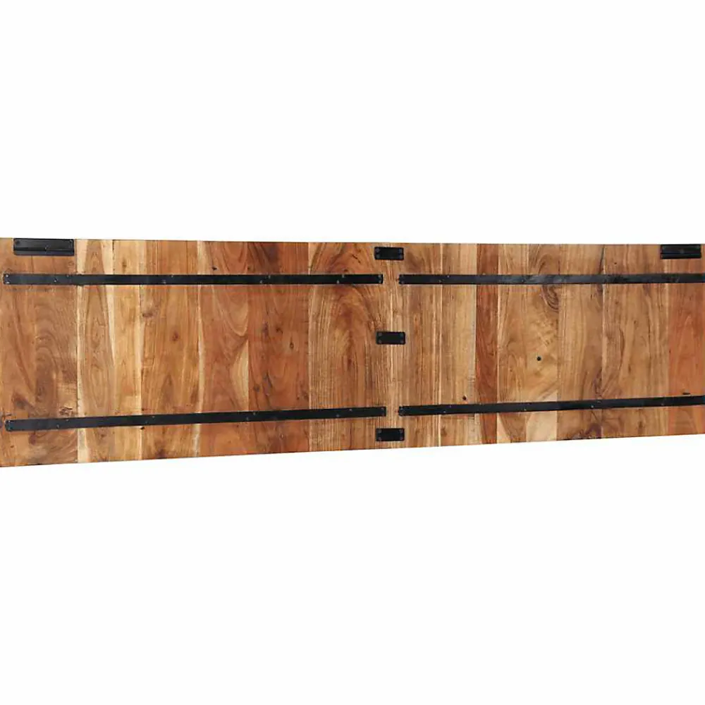 Tête de lit 200 cm bois massif d'acacia>Vidaxl Discount