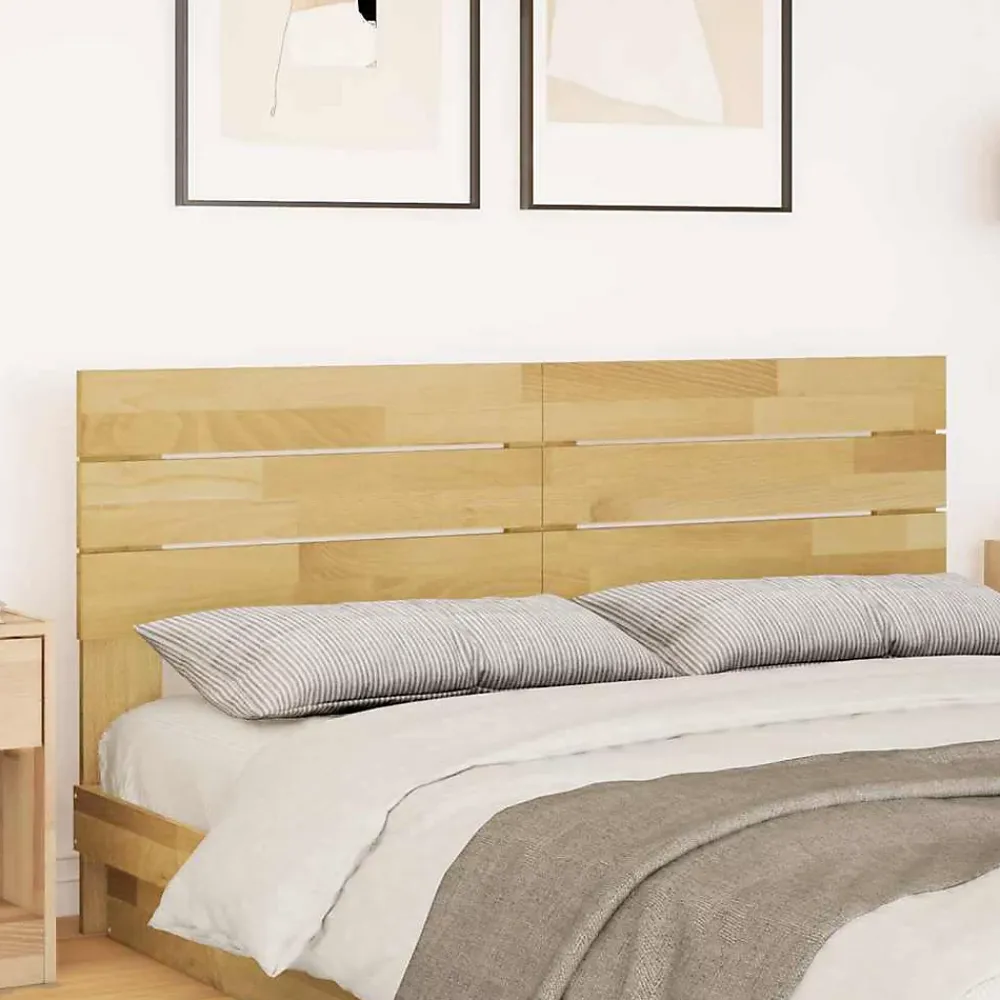 Vidaxl Tête de lit 160 cm en bois massif de chêne* Tête De Lit
