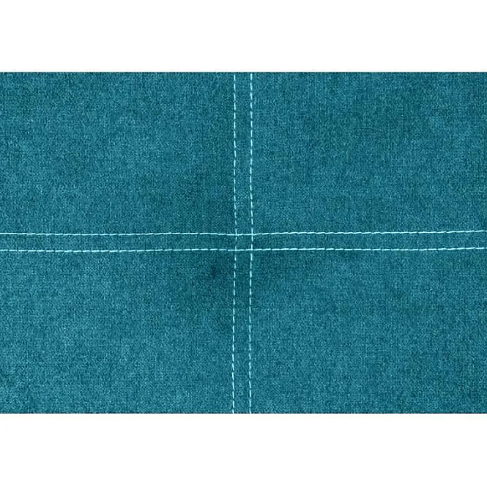 Tête de lit - Dalia - Turquoise - Tissu anti-taches Aqualine - 170 cm - Design contemporain>Eccox Online