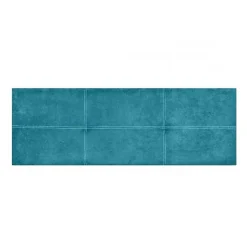 Tête de lit - Dalia - Turquoise - Tissu anti-taches Aqualine - 170 cm - Design contemporain><noscript><img width=