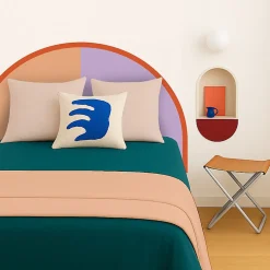 Tête de lit - Duo - intissé 225g/m² - pré-encollé - Orange - 110x160cm>99Deco Discount