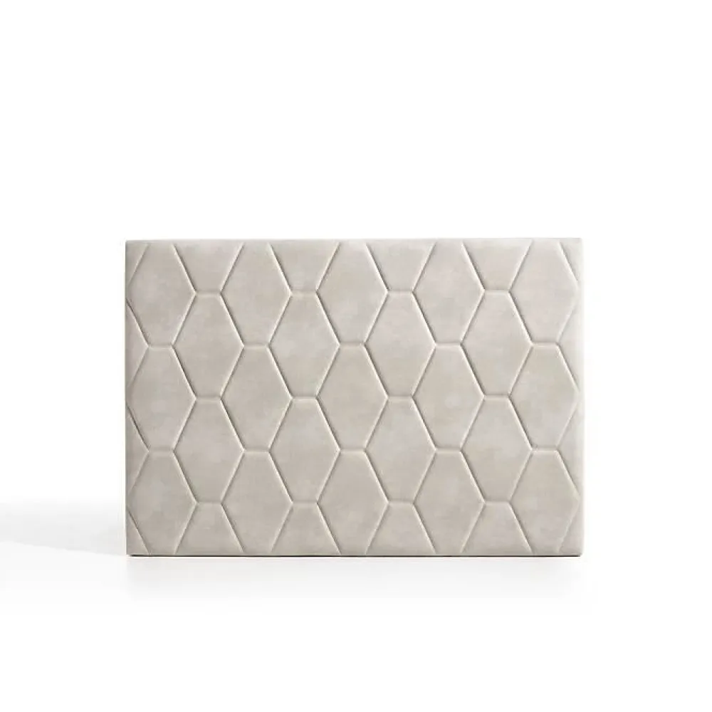 Tête de lit - - Agata - Tissu Aquaclean - Style Scandinave - 154x115x8 cm>Eccox Outlet