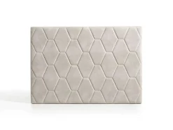 Tête de lit - - Agata - Tissu Aquaclean - Style Scandinave - 154x115x8 cm><noscript><img width=