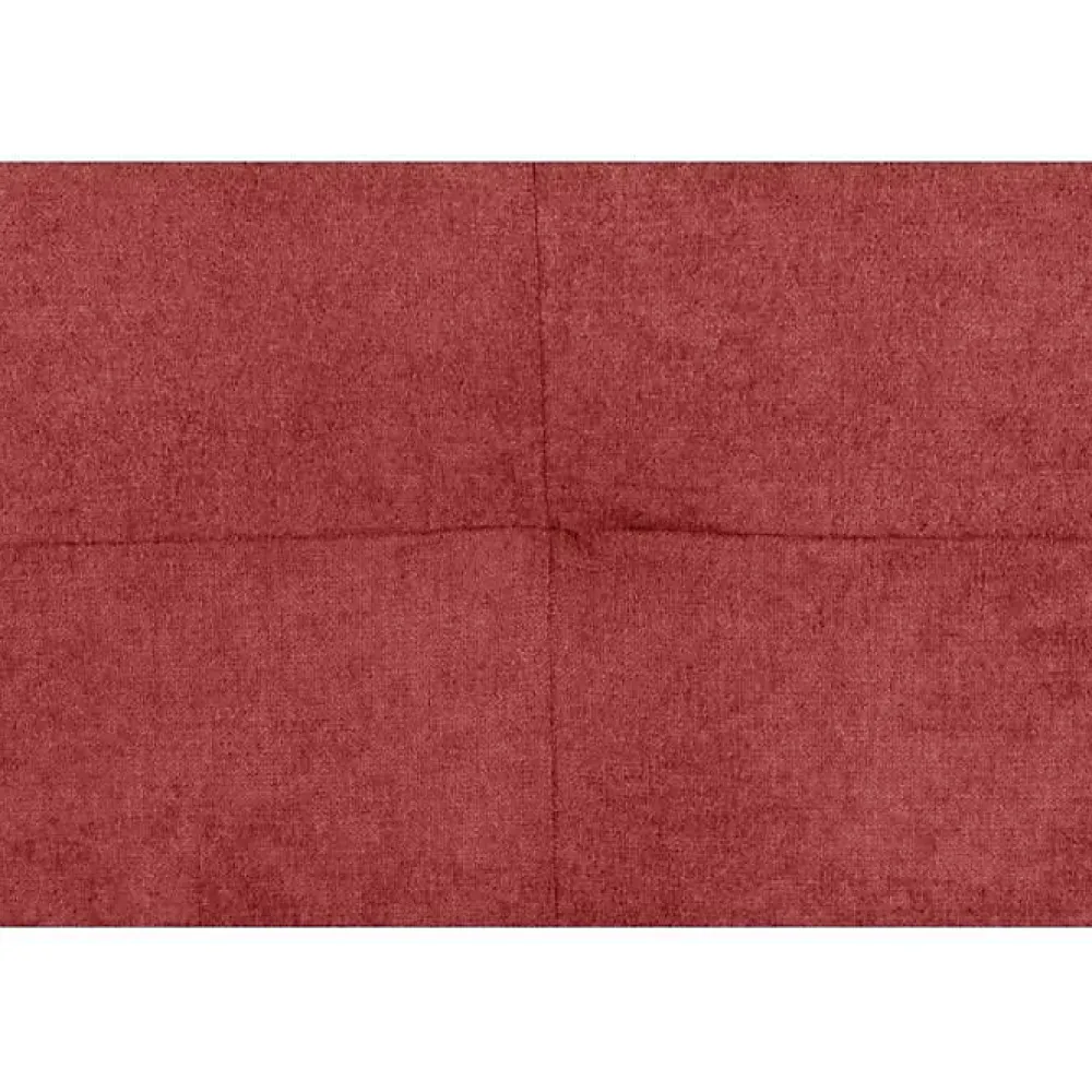 Tête de lit - - Cala - Tissu rouge - 160 cm - Rembourrage en mousse HR>Eccox