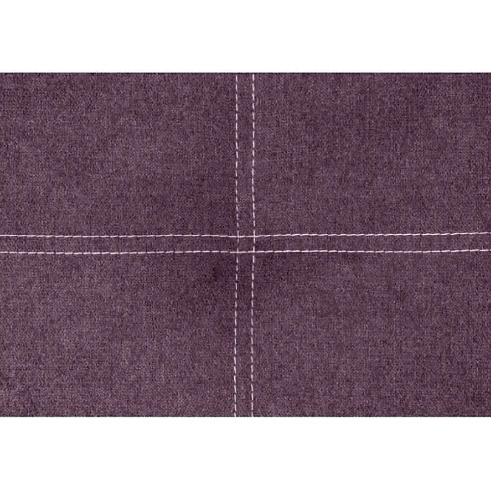 Eccox Tête de lit - - Dalia - Tissu Aqualine - Violet - 145 cm - Rembourrée* Tête De Lit