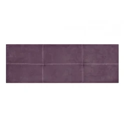 Eccox Tête de lit - - Dalia - Tissu Aqualine - Violet - 145 cm - Rembourrée* Tête De Lit