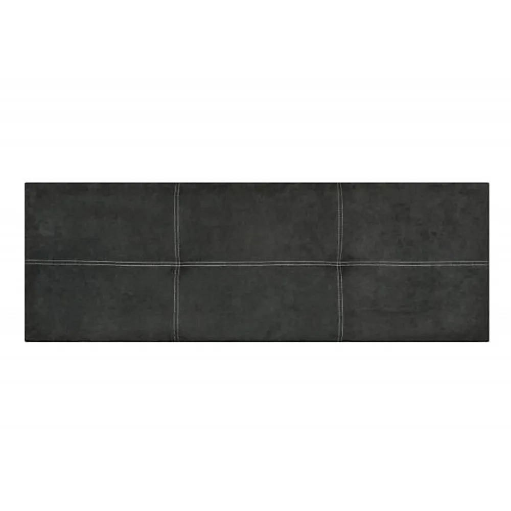 Eccox Tête de lit - - Dalia - Tissu Aqualine Gris - 130 cm - Rembourrée et élégante* Tête De Lit
