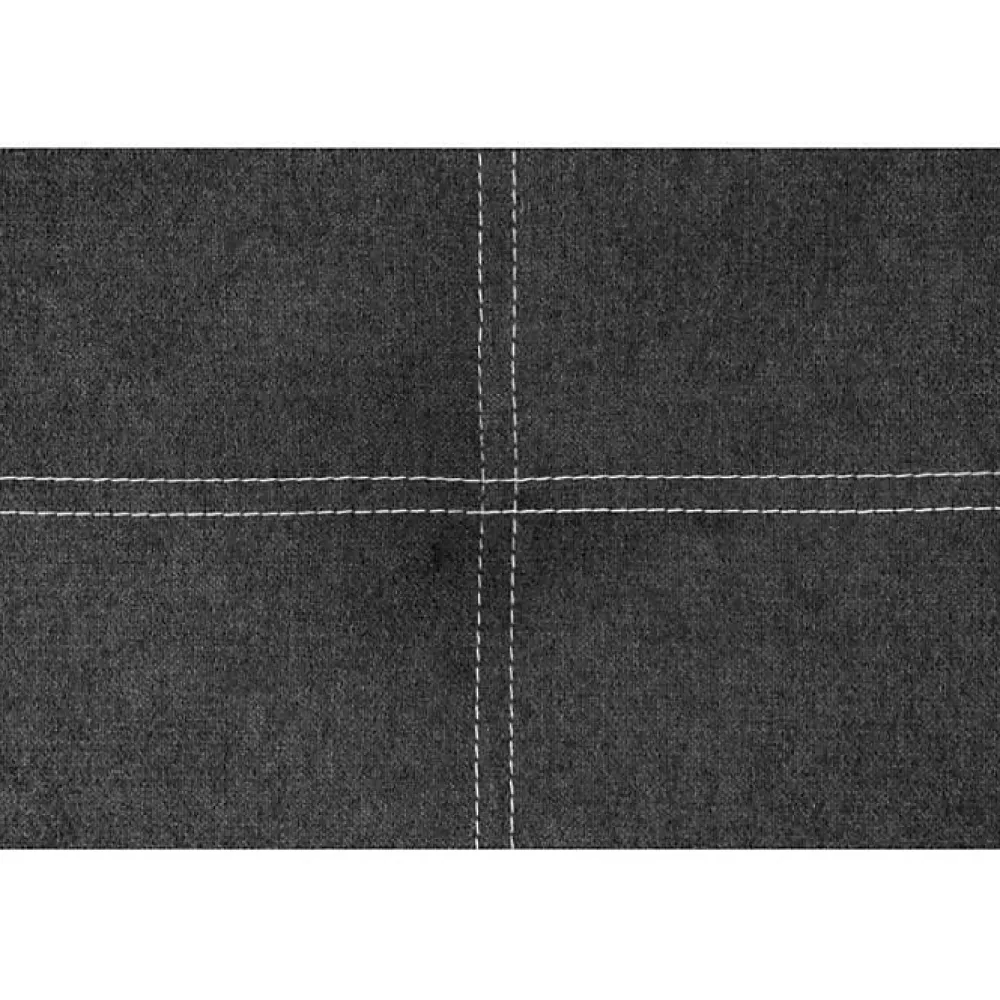 Eccox Tête de lit - - Dalia - Tissu Aqualine Gris - 130 cm - Rembourrée et élégante* Tête De Lit