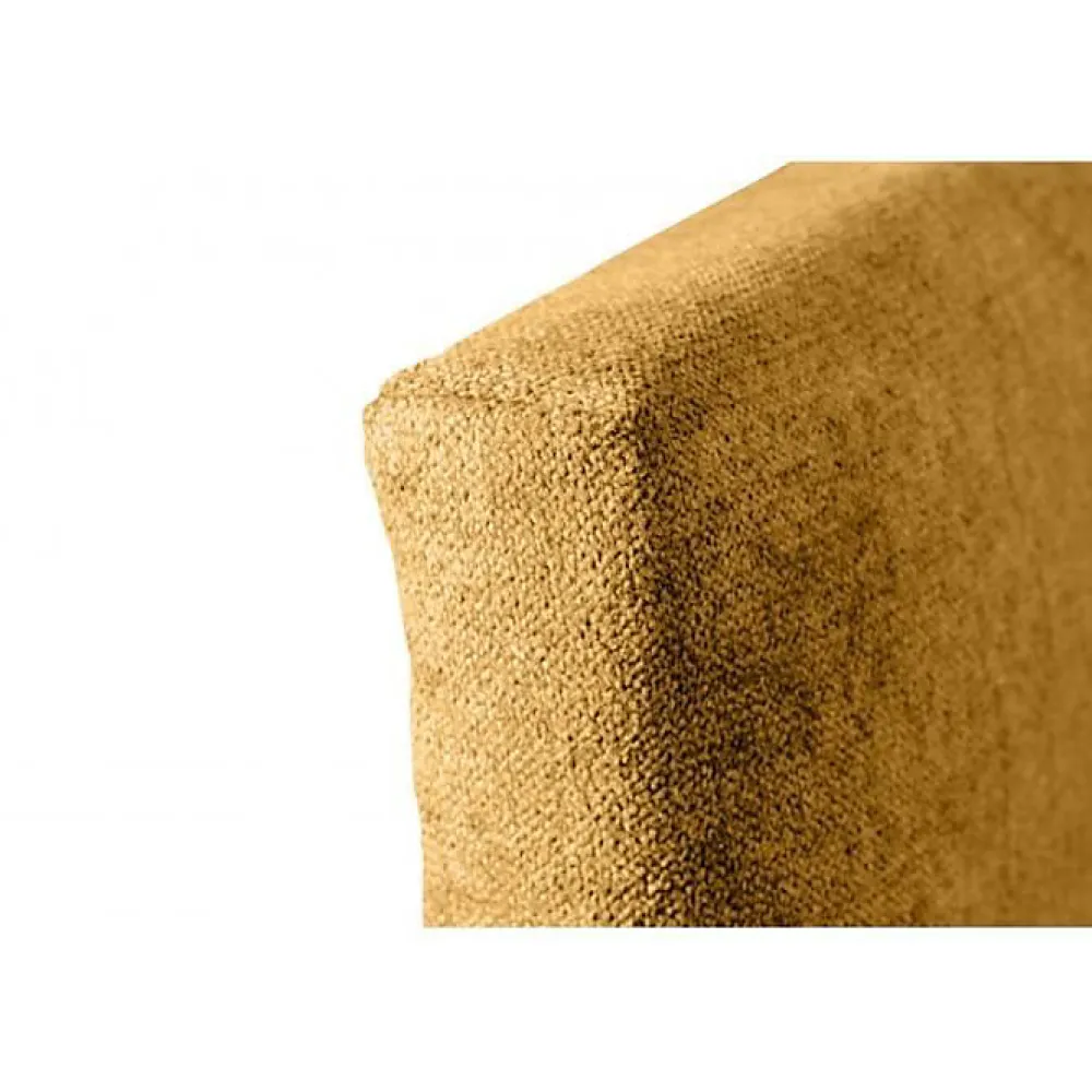Tête de lit - - Dalia - Tissu Aqualine - Jaune - 115 cm - Rembourrée>Eccox