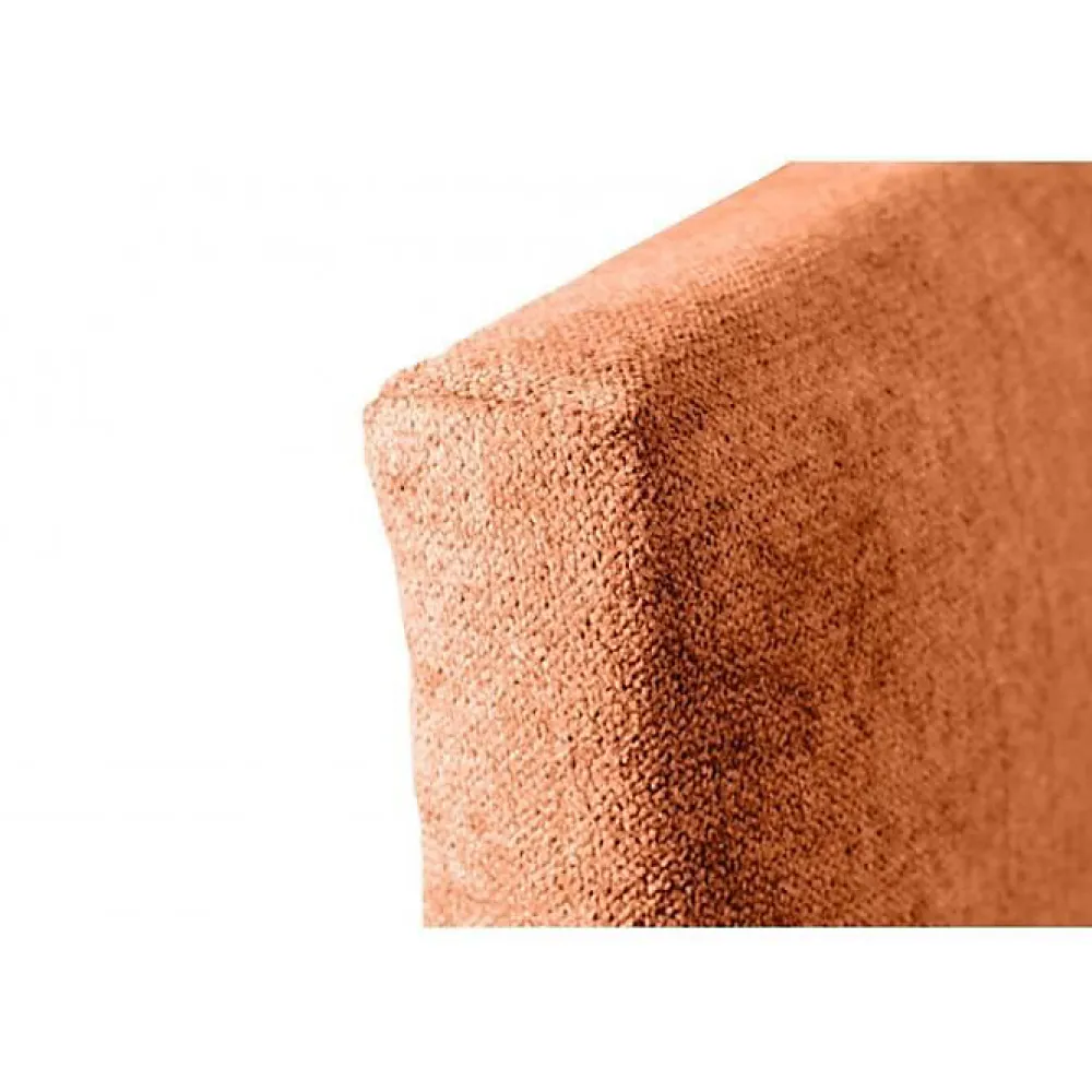 Tête de lit - - Dalia - Tissu Aqualine - Orange - 145 cm - Rembourrée>Eccox Clearance
