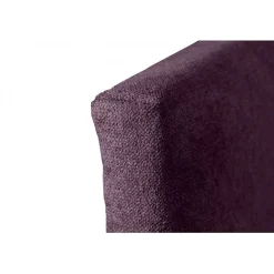 Eccox Tête de lit - - Dalia - Tissu Aqualine - Violet - 160 cm - Rembourrée* Tête De Lit