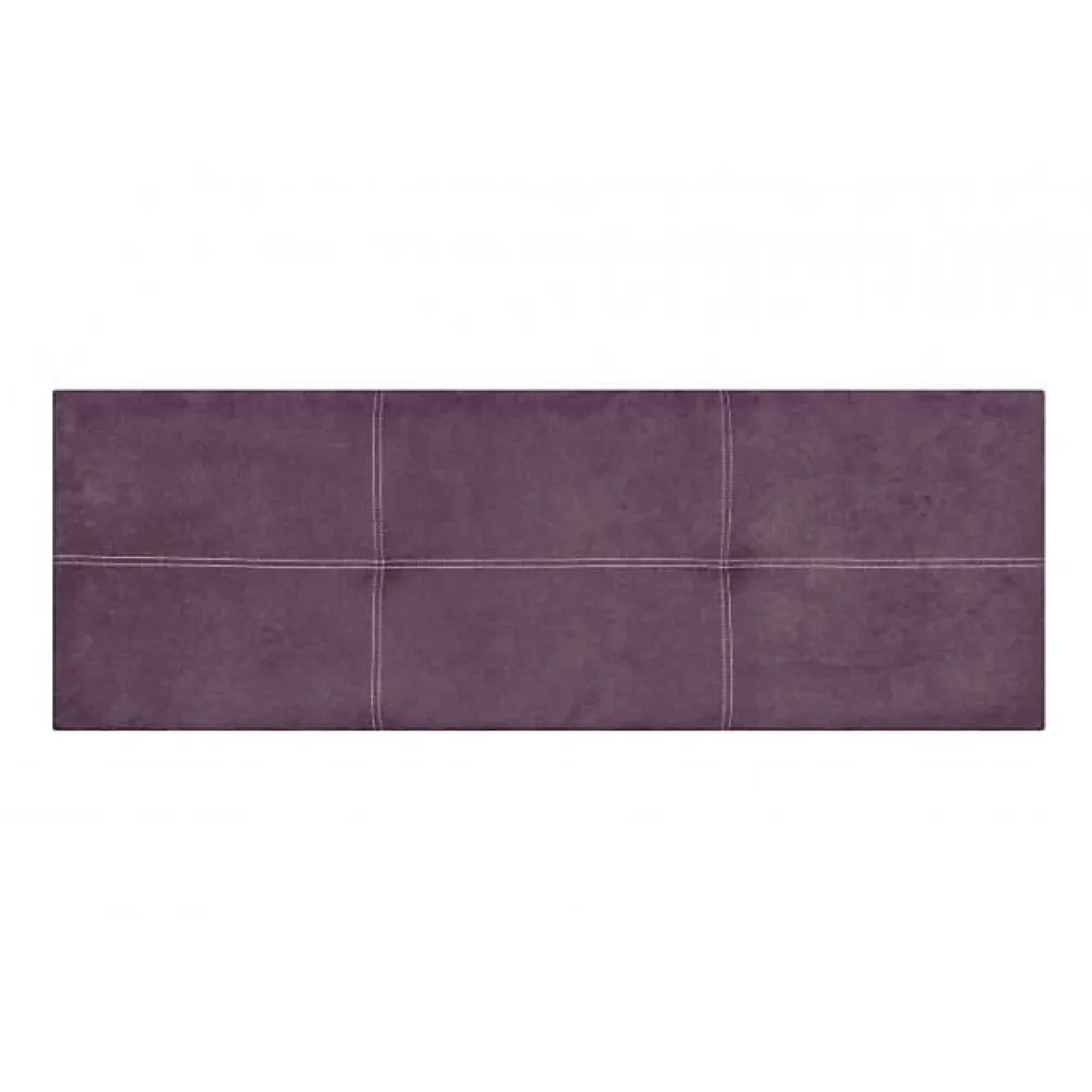 Eccox Tête de lit - - Dalia - Tissu Aqualine - Violet - 160 cm - Rembourrée* Tête De Lit