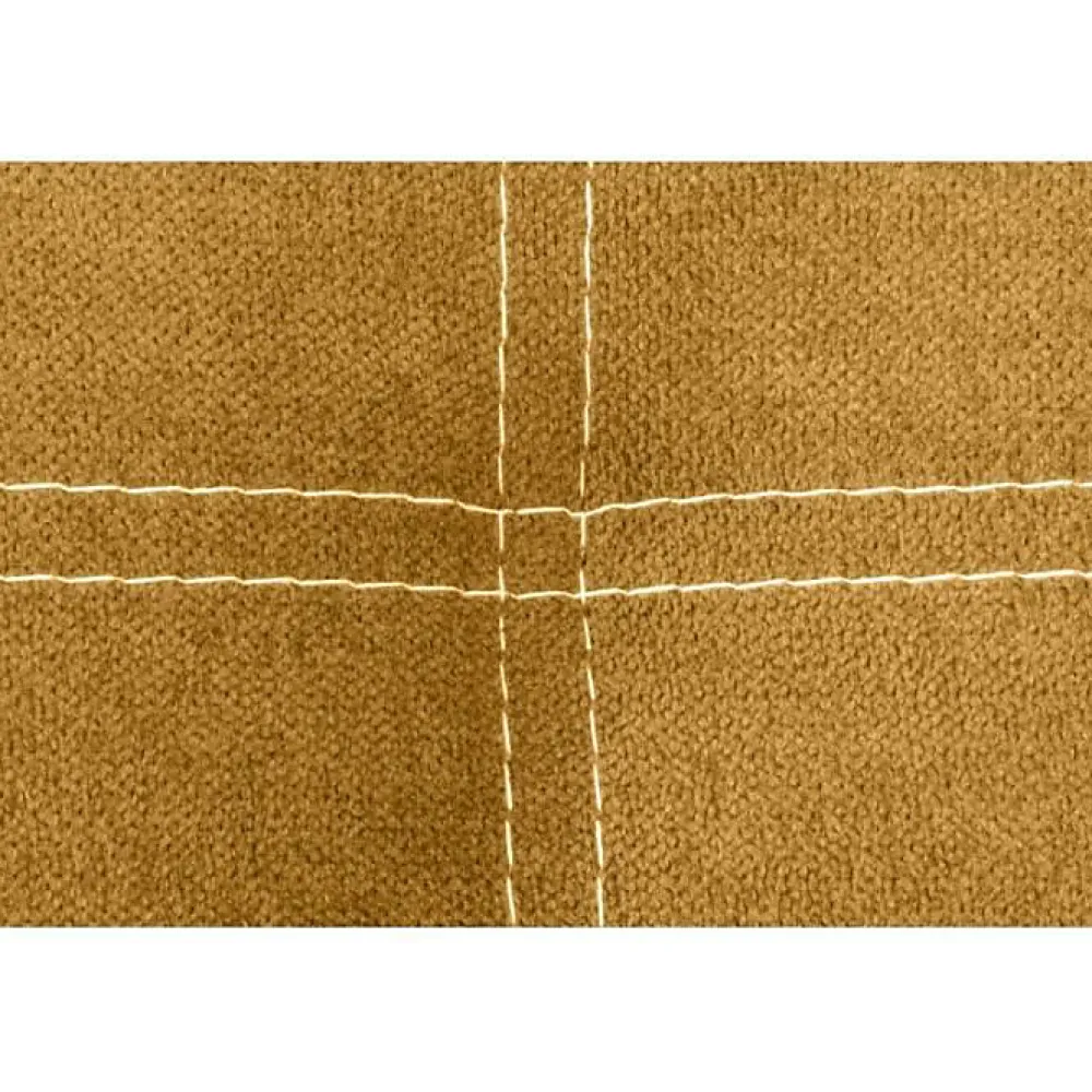 Eccox Tête de lit - - Iris 100 - Tissu antitache - Jaune - Design contemporain* Tête De Lit