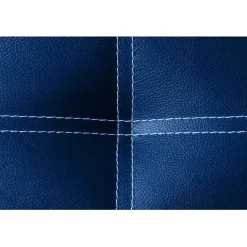 Eccox Tête de lit - - Iris - Similicuir bleu - 115 cm - Design contemporain* Tête De Lit
