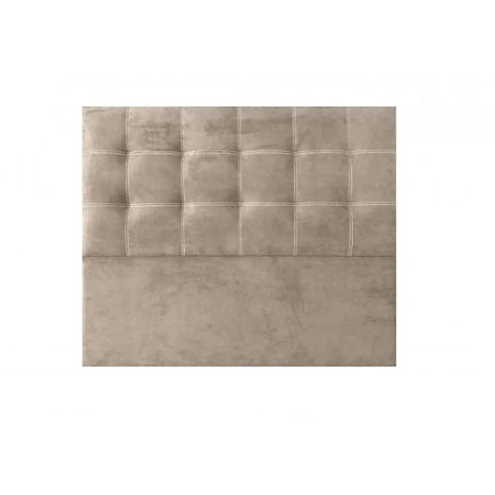 Tête de lit - - Iris - Tissu antitache - Beige - 160 cm - Design contemporain>Eccox