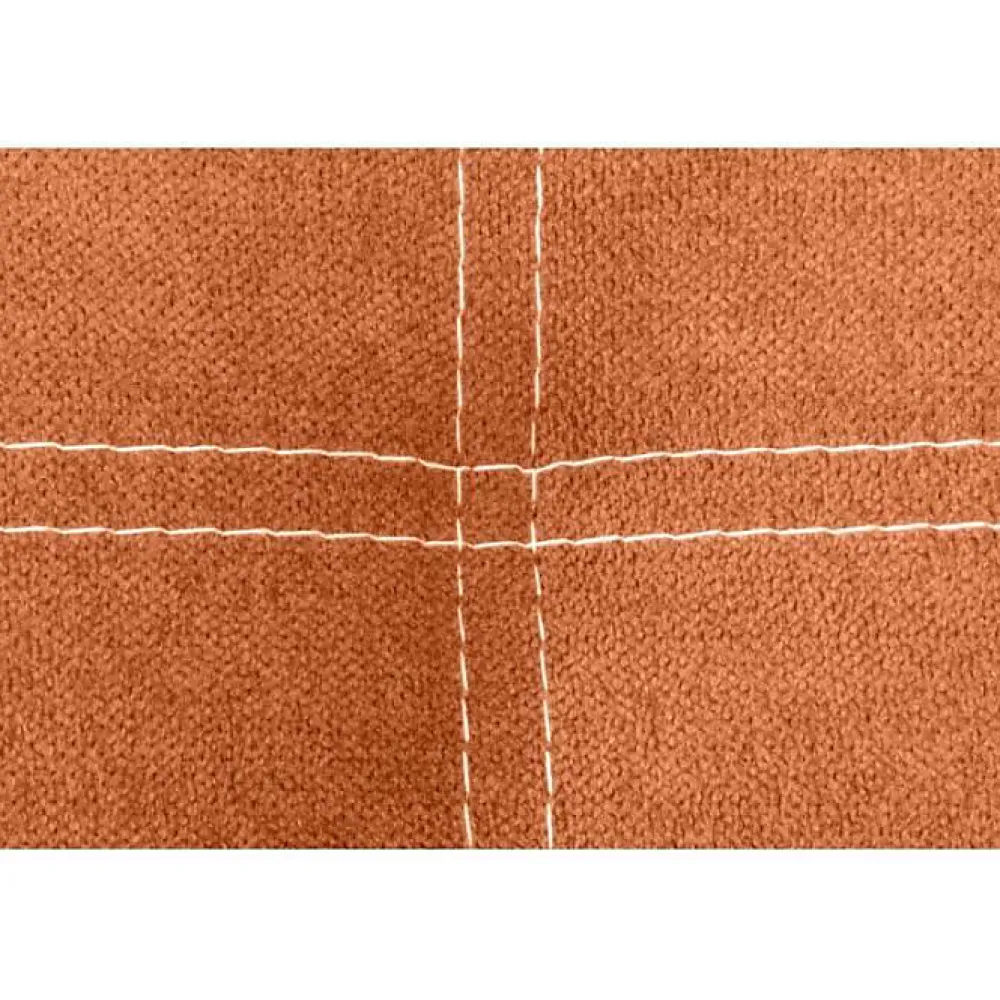 Tête de lit - - Iris Orange - Tissu antitache - 115 cm - Design contemporain>Eccox Online