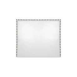 Eccox Tête de lit - - Lily - Similicuir blanc - 130 cm - Design moderne et élégant* Tête De Lit
