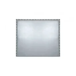 Eccox Tête de lit - - Lily - Similicuir argenté - 120 cm de hauteur - Design moderne* Tête De Lit