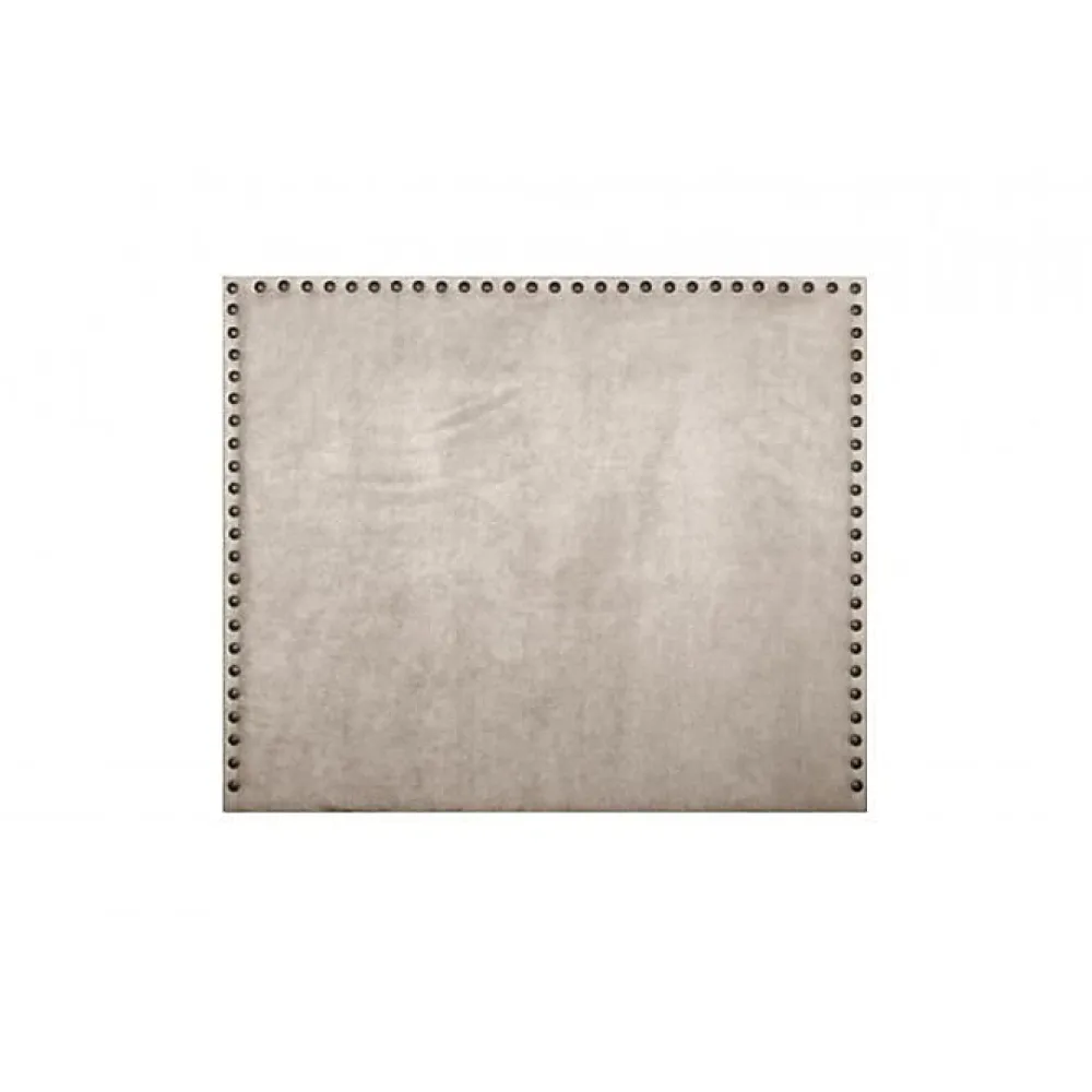 Tête de lit - - Lily - Tissu beige - Antitache - Fabrication espagnole>Eccox Sale