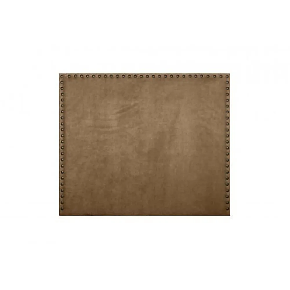 Tête de lit - - Lirio - Tissu marron - Antitache - 130 cm de largeur>Eccox Best