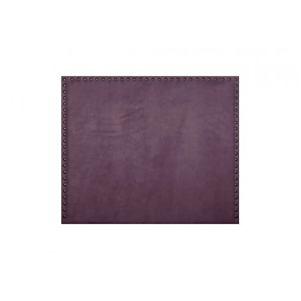 Eccox Tête de lit - - Lirio 145 - Tissu antitache - Violet - Hauteur 120 cm* Tête De Lit