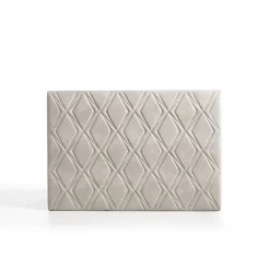 Tête de lit - - Rubi - Tissu Aquaclean - Gris - 110x110 cm>Eccox Hot