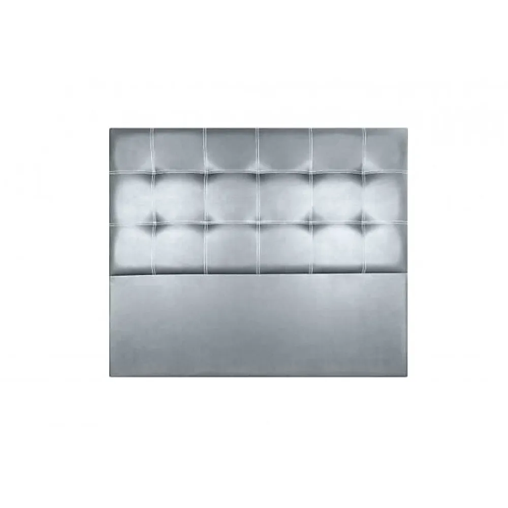 Eccox Tête de lit - - Silver Iris - Similicuir - 130 cm - Design contemporain - Garantie 2 ans* Tête De Lit