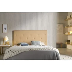 Eccox Tête de lit - - Zafiro - Similicuir camel - Dimensions 154x115x8 - Garantie 2 ans* Tête De Lit