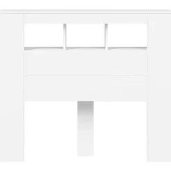 Vidaxl Tête de lit à LED blanc 120x18,5x103,5 cm bois d'ingénierie* Tête De Lit
